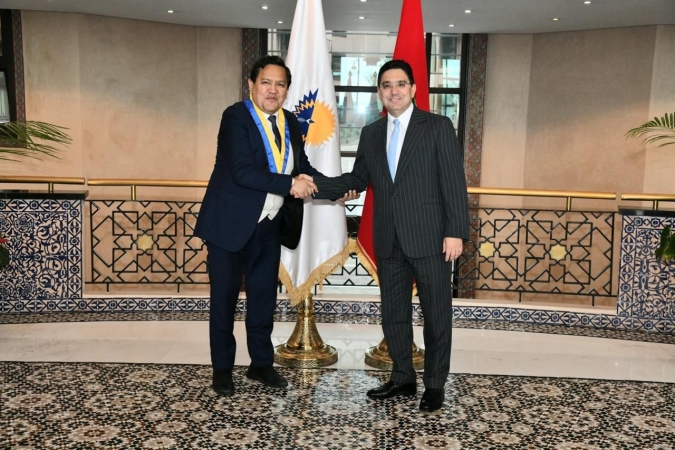 Bourita recibe al presidente del Parlamento Andino, quien expresó su apoyo a la integridad territorial de Marruecos