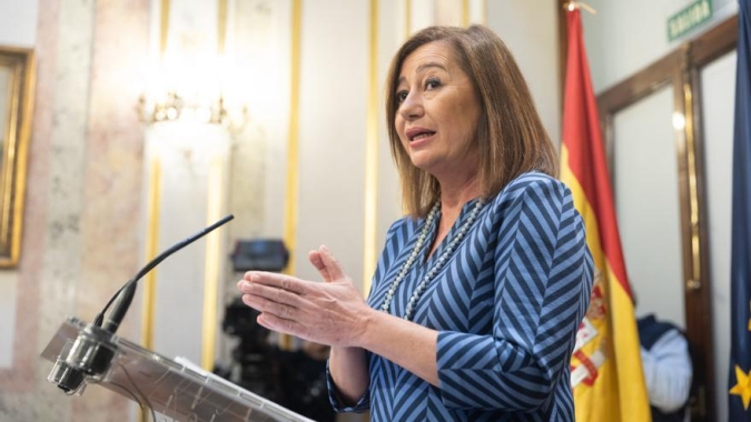 la presidenta del Congreso de los diputados español, Francina Armengol.