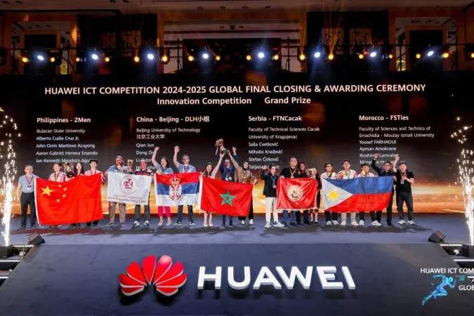 Moroccan Students Claim Grand Innovation Prize at Huawei ICT Global Final in China
