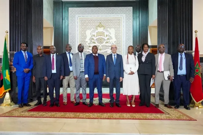 Talbi El Alami se entrevista con el presidente de la Comisión de Cuentas Públicas de la Asamblea Nacional de Zambia