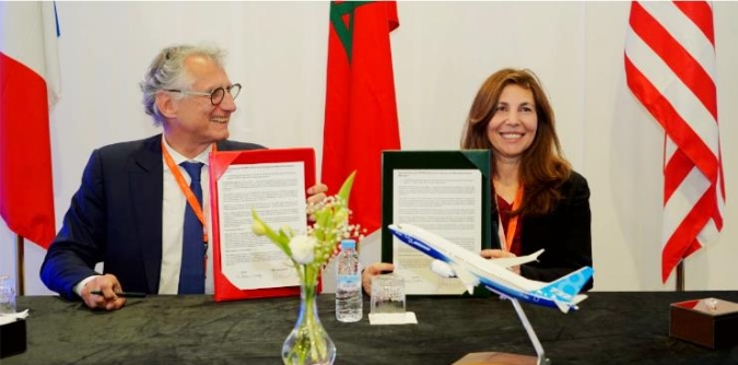Le Bourget: El grupo francés Figeac Aero anuncia una nueva colaboración con Boeing para la producción de piezas en Marruecos