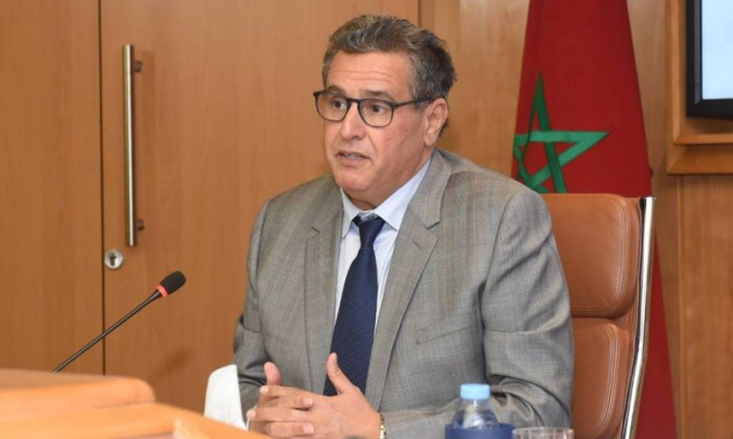 Akhannouch preside la reunión de la Comisión Interministerial encargada de la puesta en marcha del programa de reconstrucción y rehabilitación de las zonas siniestradas por el terremoto de Al Hauz