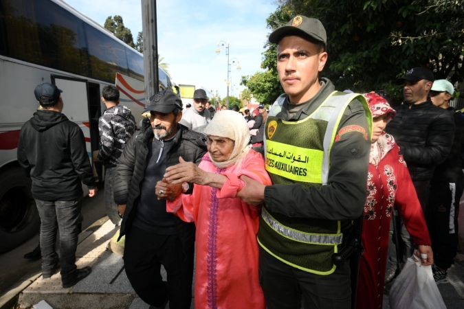 Ksar El Kébir: Interventions pour l’évacuation et l’hébergement des personnes affectées par la montée des eaux de l’oued Loukkos