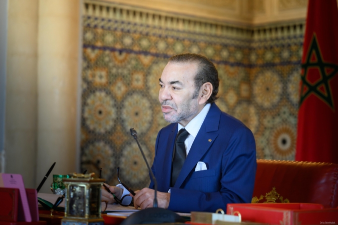 SM el Rey preside en Rabat un Consejo de Ministros