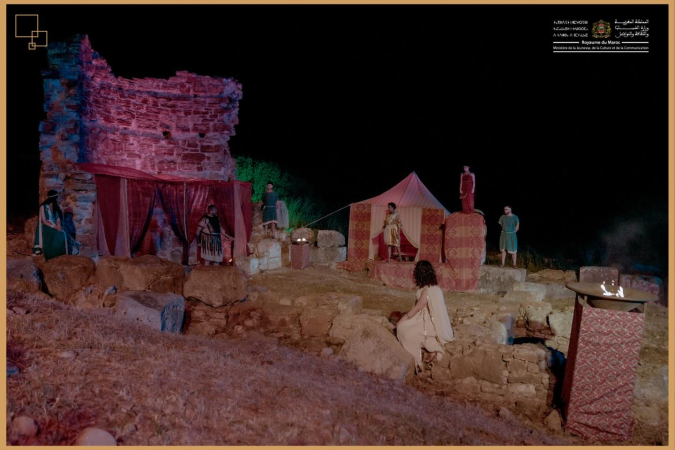 Larache : le spectacle "Nostalgia… l’Écho des murs" sublime le site archéologique de Lixus et la richesse de la civilisation marocaine
