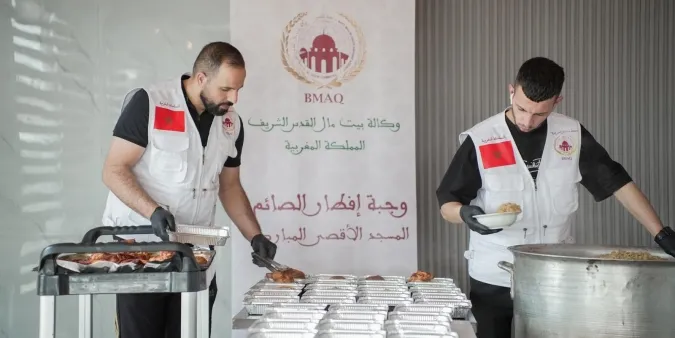 Bayt Mal Al-Quds Agency Distributes Daily Food Rations to Palestinian Families During Ramadan