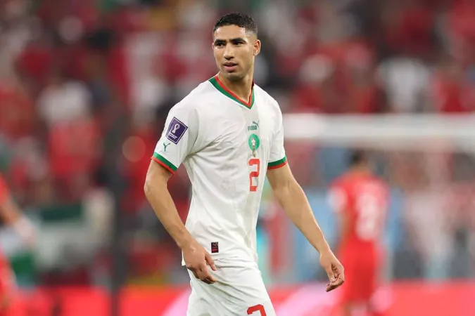 Fútbol: Achraf Hakimi elegido mejor jugador africano en Francia