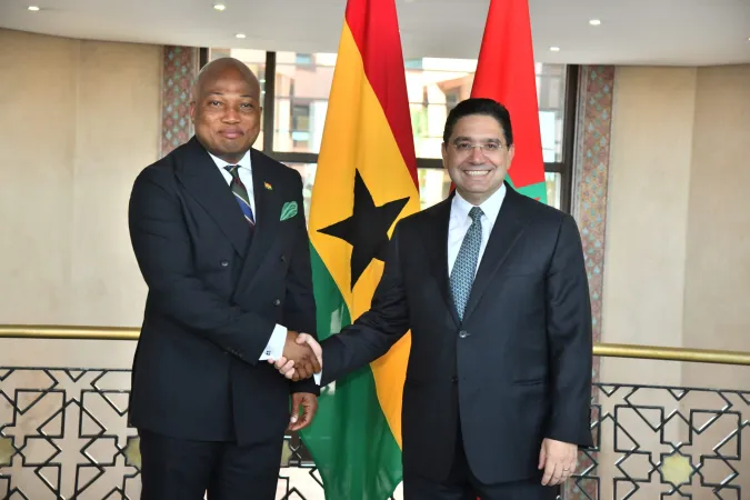Ghana's FM Hails Royal Initiatives, Expresses Admiration for HM the King's Leadership &amp; Strong Commitment to Peace, Stability and Development in Africa