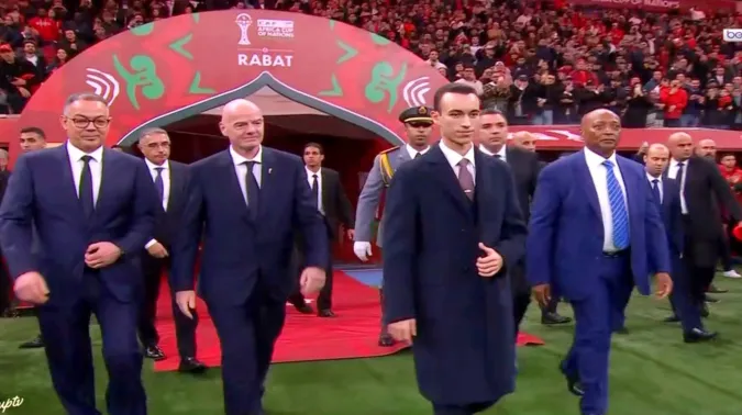 SAR el Príncipe Heredero Moulay El Hassan preside la ceremonia de apertura de la 35ª edición de la CAN-Marruecos 2025