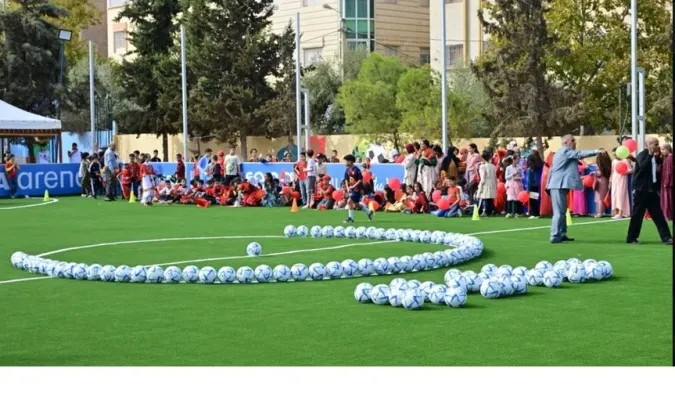 تشييد 30 ملعبا مصغرا بالمغرب ضمن برنامج "فيفا أرينا"