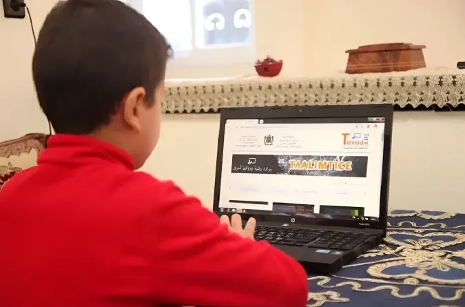 برمجة دروس للتعلم عن بعد لتلاميذ المؤسسات التعليمية المتضررة من تداعيات الاضطرابات الجوية بالمملكة