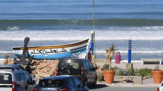 La plage Sidi Moussa Aglou, une destination prisée pour sa beauté naturelle et sa tranquillité