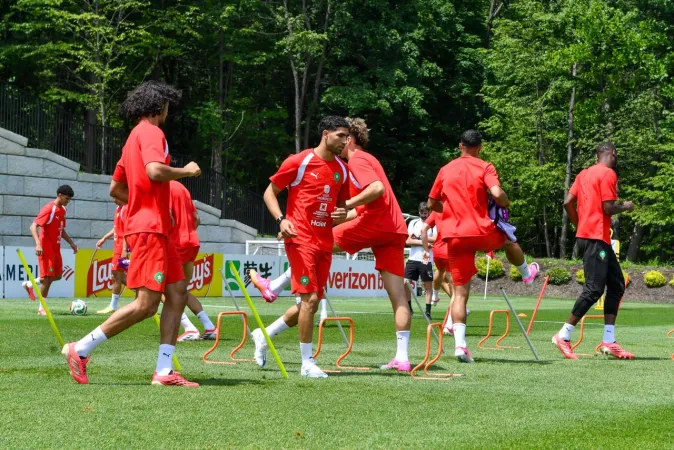 En prévision du match contre le Lesotho, les Lions de l’Atlas à pied d’œuvre à Bloemfontein