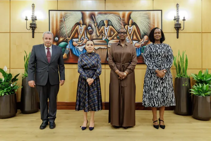 HRH Princess Lalla Asmaa, First Lady of Rwanda Seal in Kigali Partnership Between Their Foundations in Support of Children