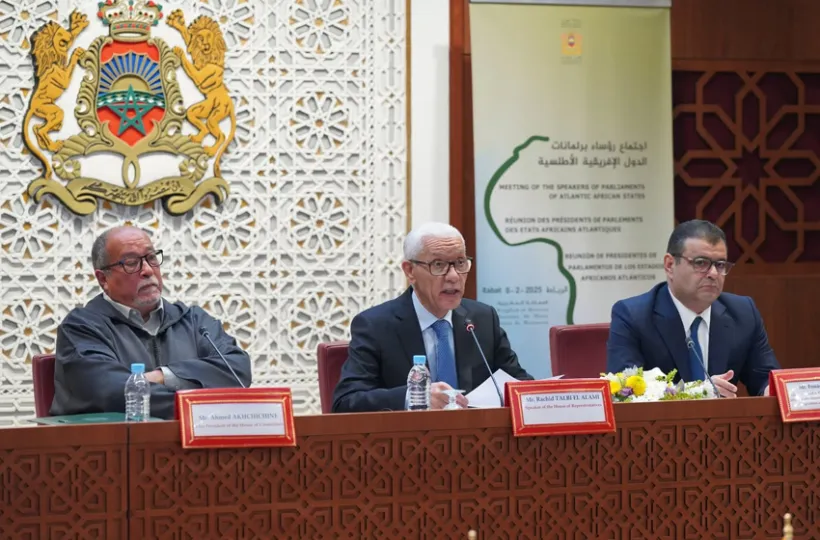 Ouverture à Rabat de la réunion des présidents des Parlements des États africains atlantiques