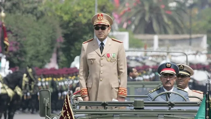 Ceremonia en la sede del Estado Mayor General de las Fuerzas Armadas Reales en Rabat con motivo el 69° aniversario de las FAR