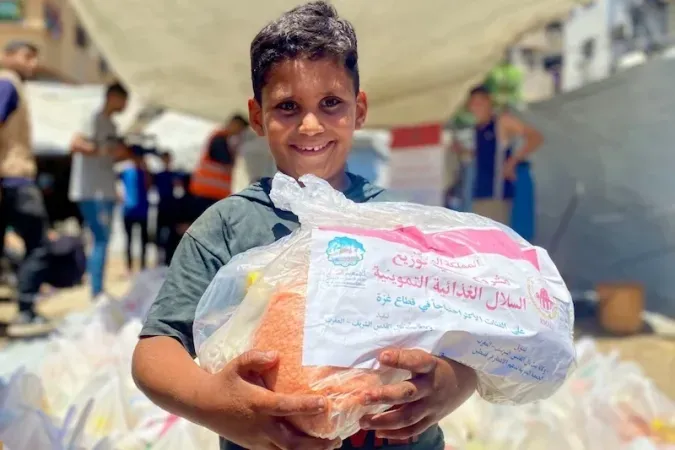Puesta en marcha en Gaza de la tercera fase de la campaña marroquí de ayuda humanitaria