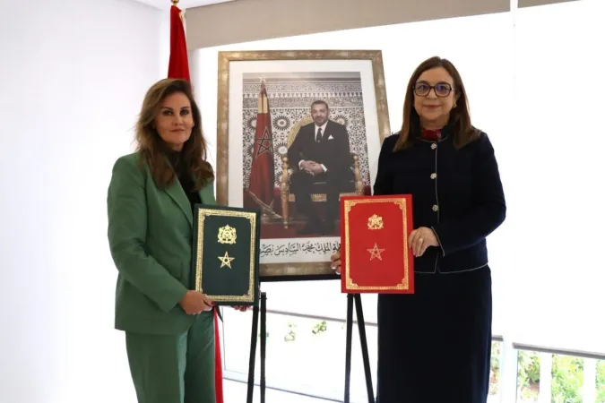S.A. la Princesa Lalla Zineb preside en Rabat la firma de un convenio para apoyar el programa estratégico de la Liga Marroquí para la Protección de la Infancia