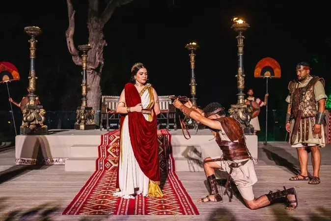 عرض "نوستالجيا، روح الزمان" يستحضر الذاكرة التاريخية لموقع شالة الأثري